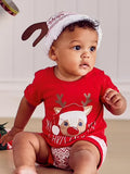 My First Christmas Reindeer Outfit