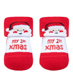 My First Christmas Novelty Santa Bootees