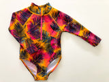 Tropical Long Sleeve Bathers